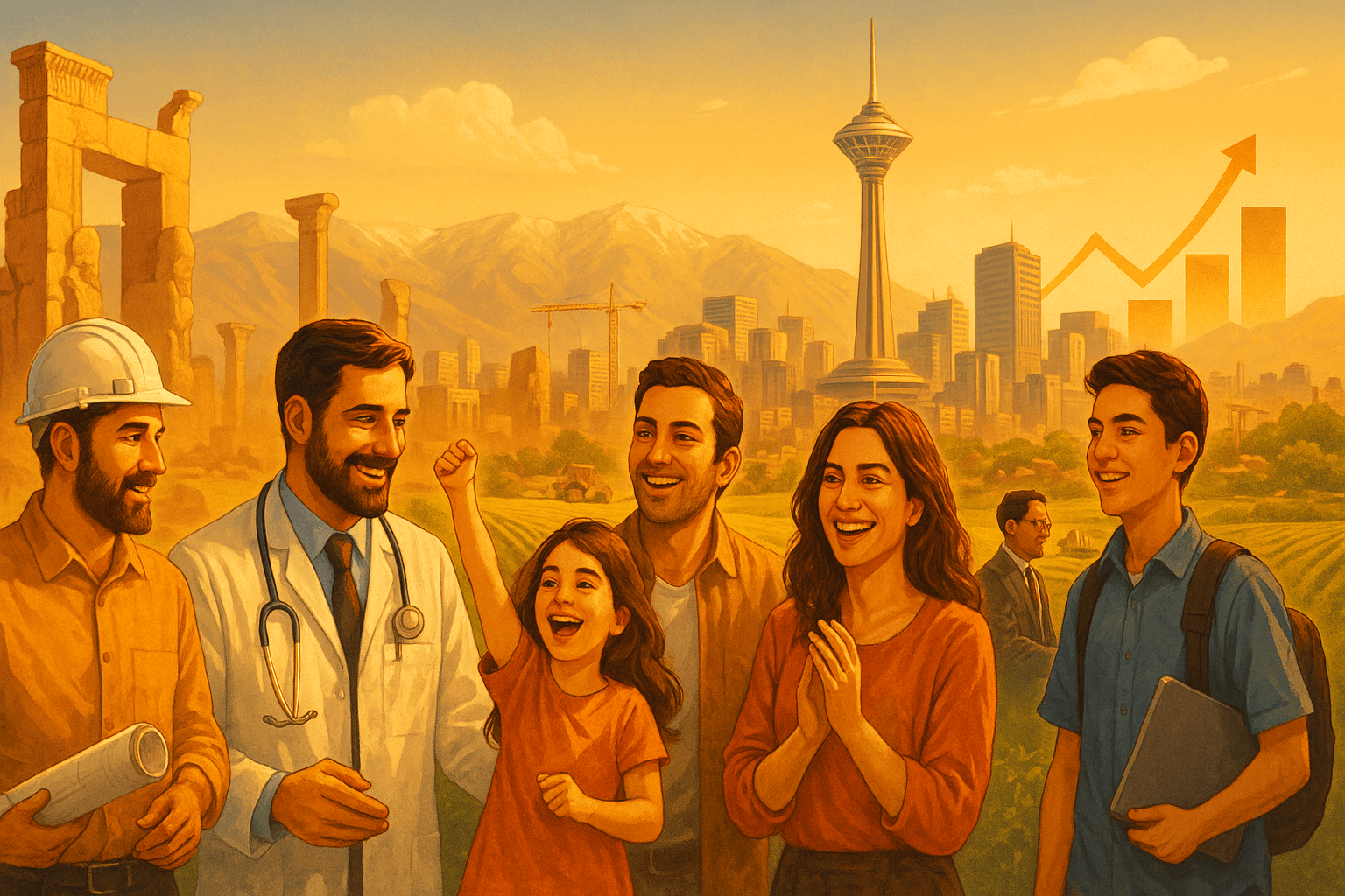 نمای کلی پروژه رونق ایران
